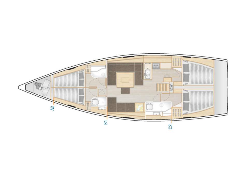 Hanse 458, picture 2