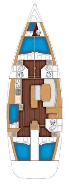 Cyclades 50.5 - 5 + 1 cab., picture 2