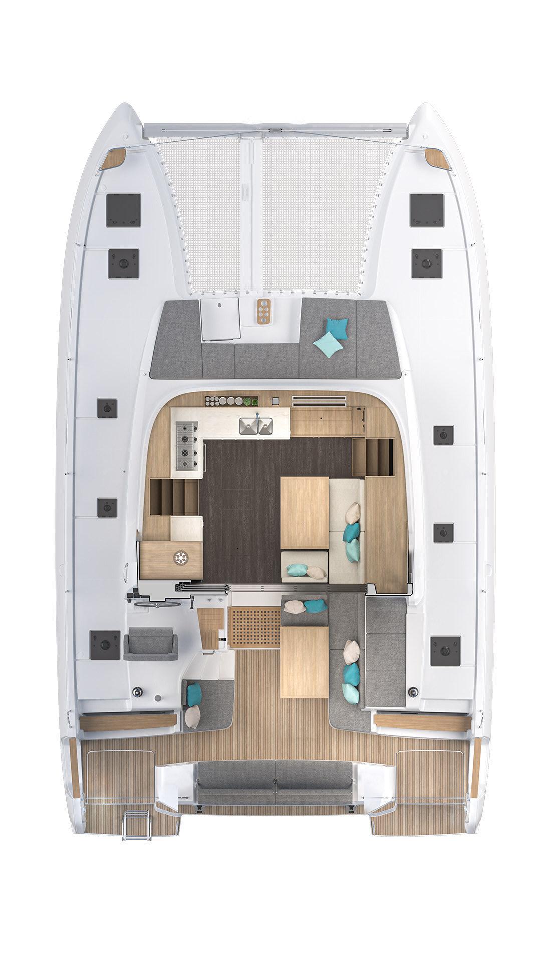 Lagoon 43 - 3 cab., picture 4