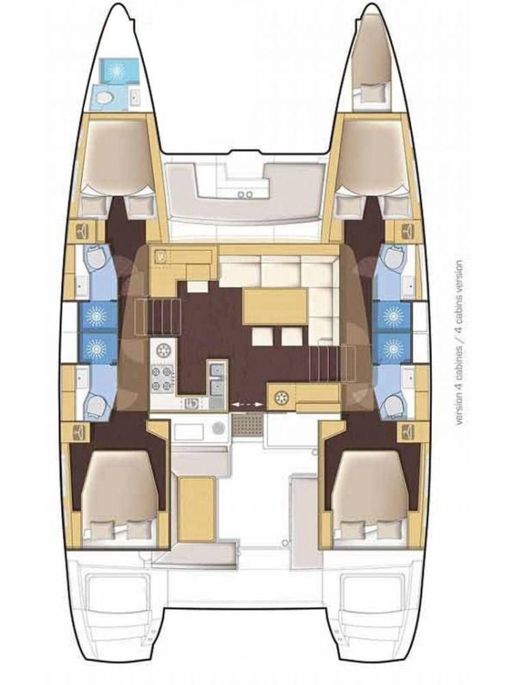 Lagoon 46 - 4 + 1 cab., picture 2