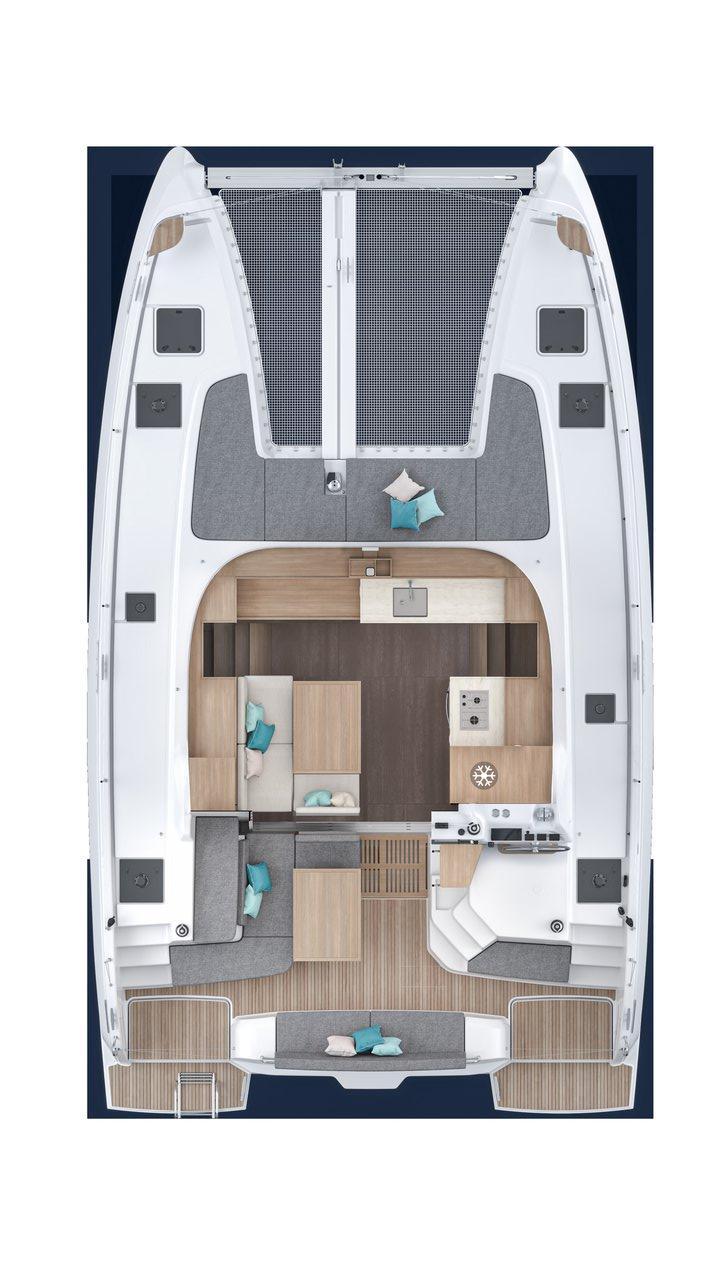 Lagoon 38 - 4 cab., picture 4