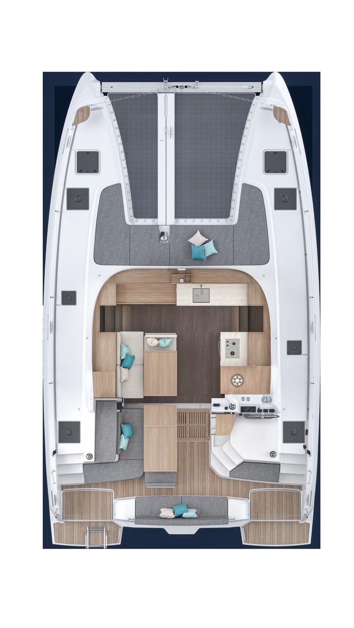 Lagoon 38 - 4 cab., picture 3