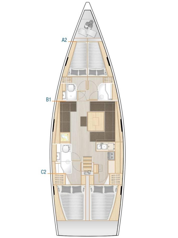 Hanse 458, picture 2