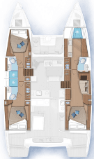 Lagoon 46 OW - 3 + 2 cab., picture 2