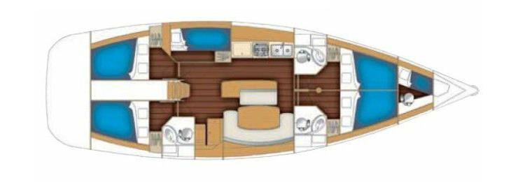 Cyclades 50.5 - 5 + 1 cab., picture 21