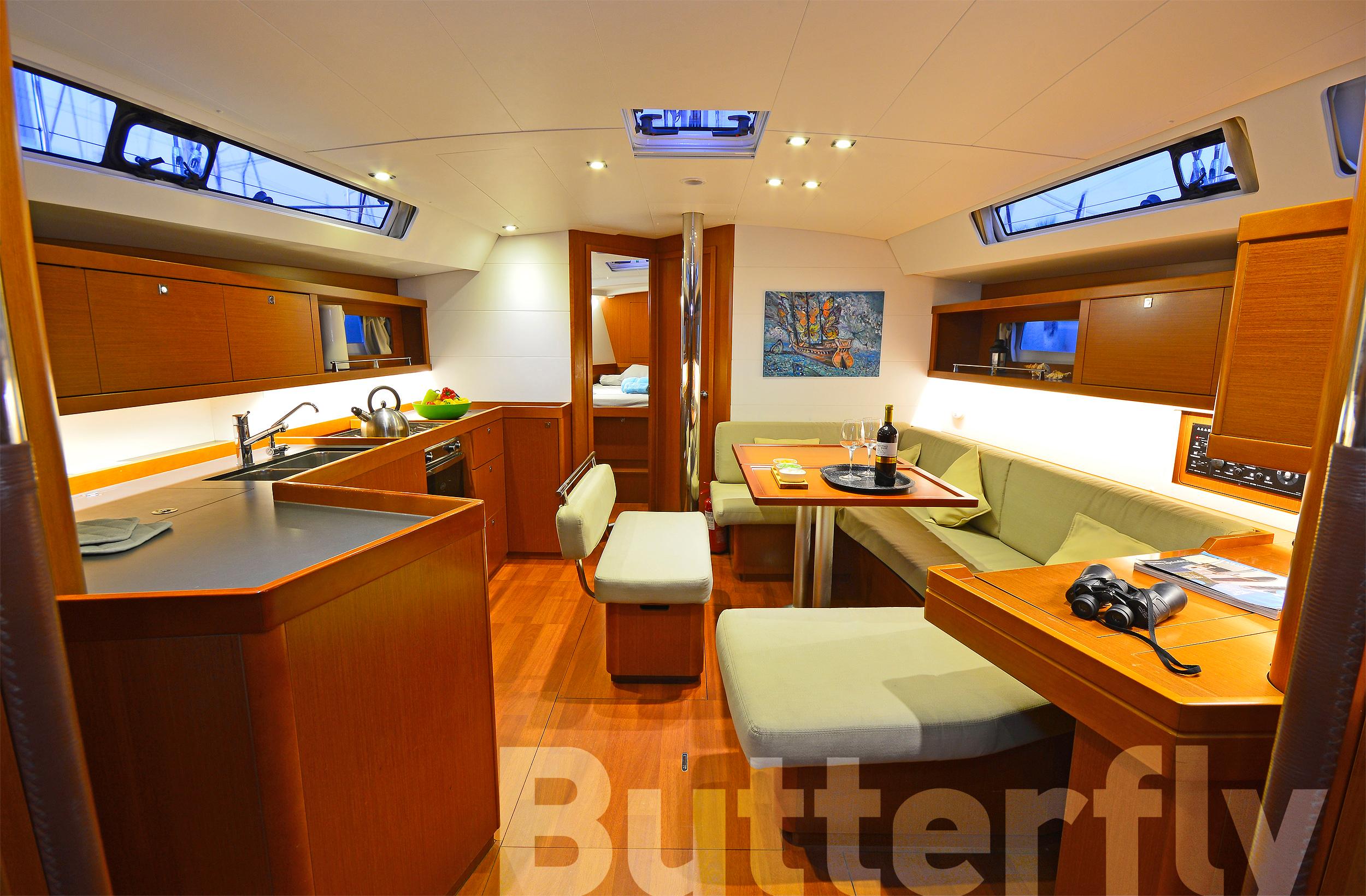 Oceanis 45 - 4 cab. - Butterfly, picture 24