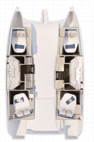 Fountaine Pajot FP 41 Quatuor 2, picture 2