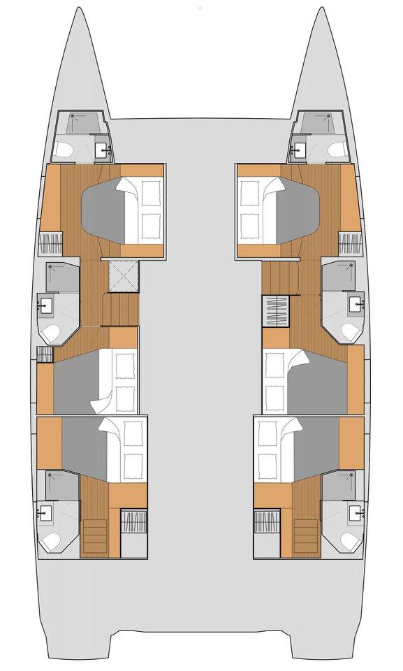 Fountaine Pajot Aura 51 - 6 cab, picture 2