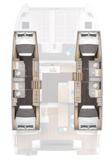 Lagoon 43 - 4 + 1 cab., picture 2