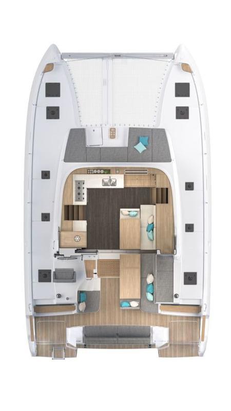 Lagoon 43 - 4 + 1 cab., picture 3