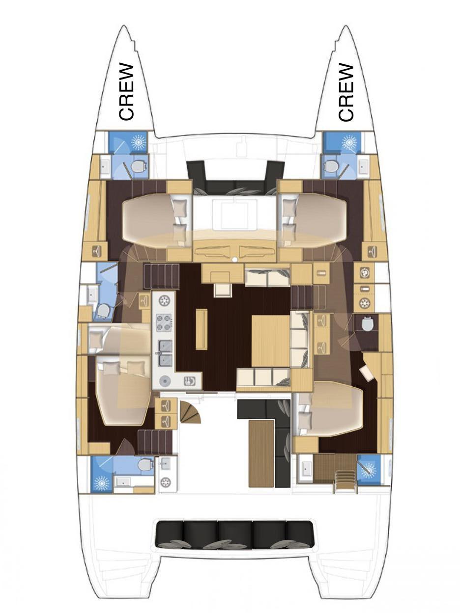 Lagoon 560 - 5 + 2 cab., picture 2
