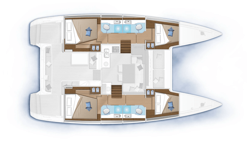 Lagoon 40 - 4 + 2 cab, picture 2