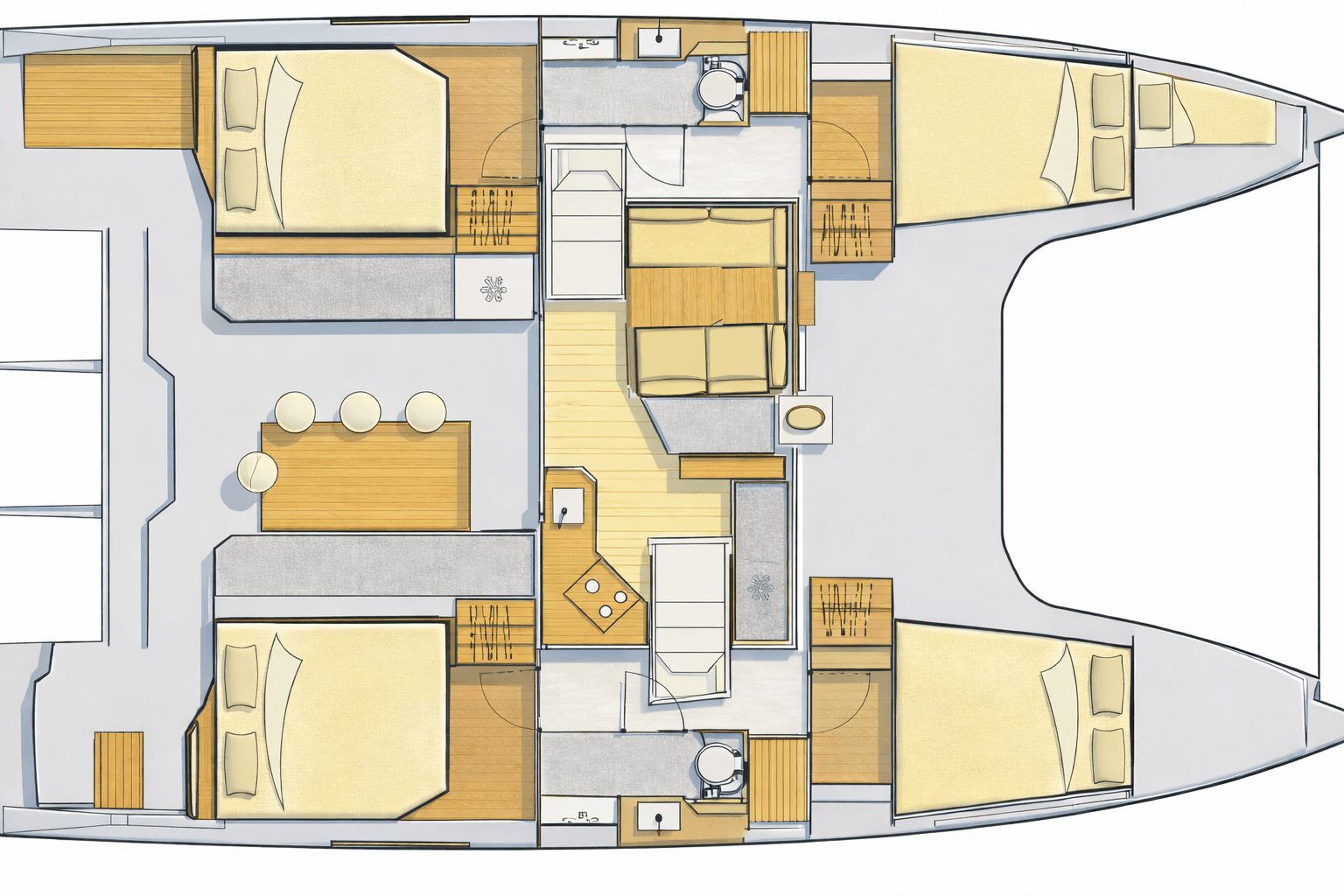 Nautitech 40 Open - 4 + 1 cab., picture 2