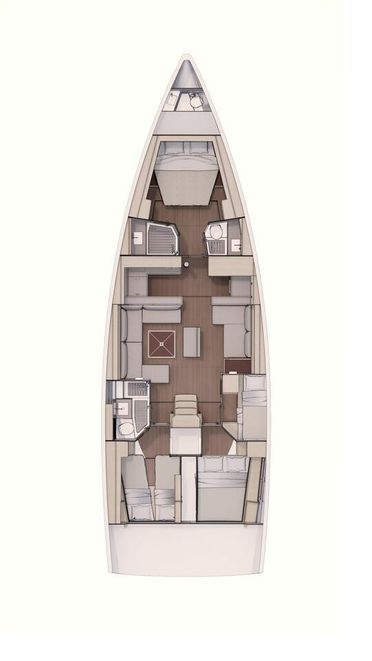 Dufour 530 - 4 cab., picture 2