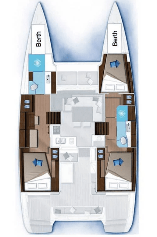 Lagoon 40 - 3 + 2 cab, picture 2
