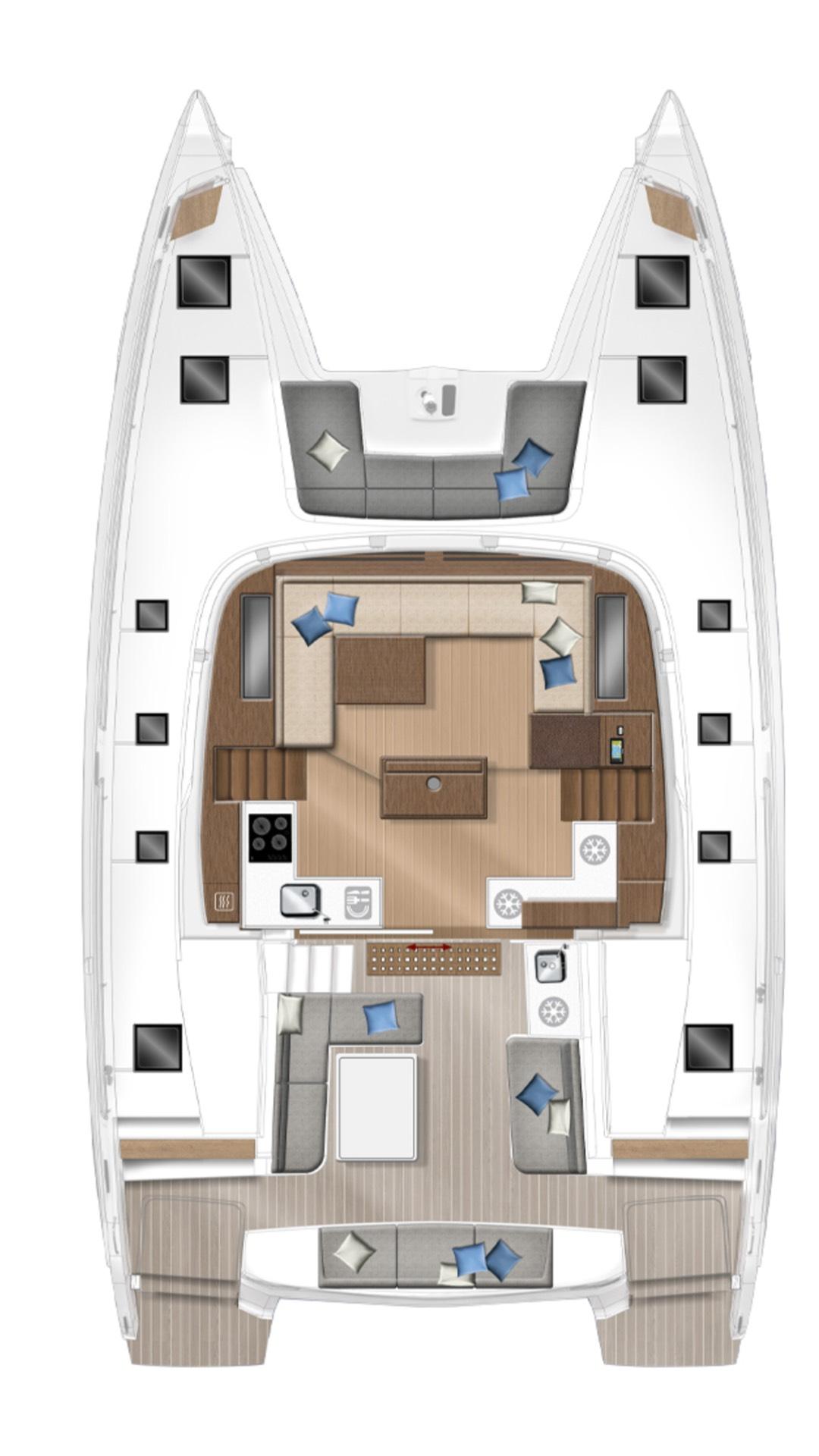 Lagoon 50 - 5 + 2 cab., picture 2