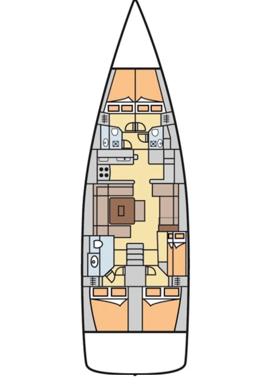 Dufour 500 GL - 5 cab., picture 2