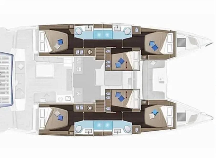 Lagoon 51 - 6 + 2 cab., picture 2