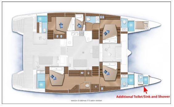 Lagoon 52 - 5 + 1 cab., picture 2
