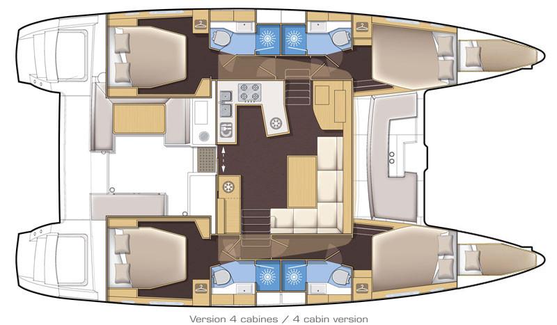 Lagoon 450 - 4 + 2 cab., picture 2