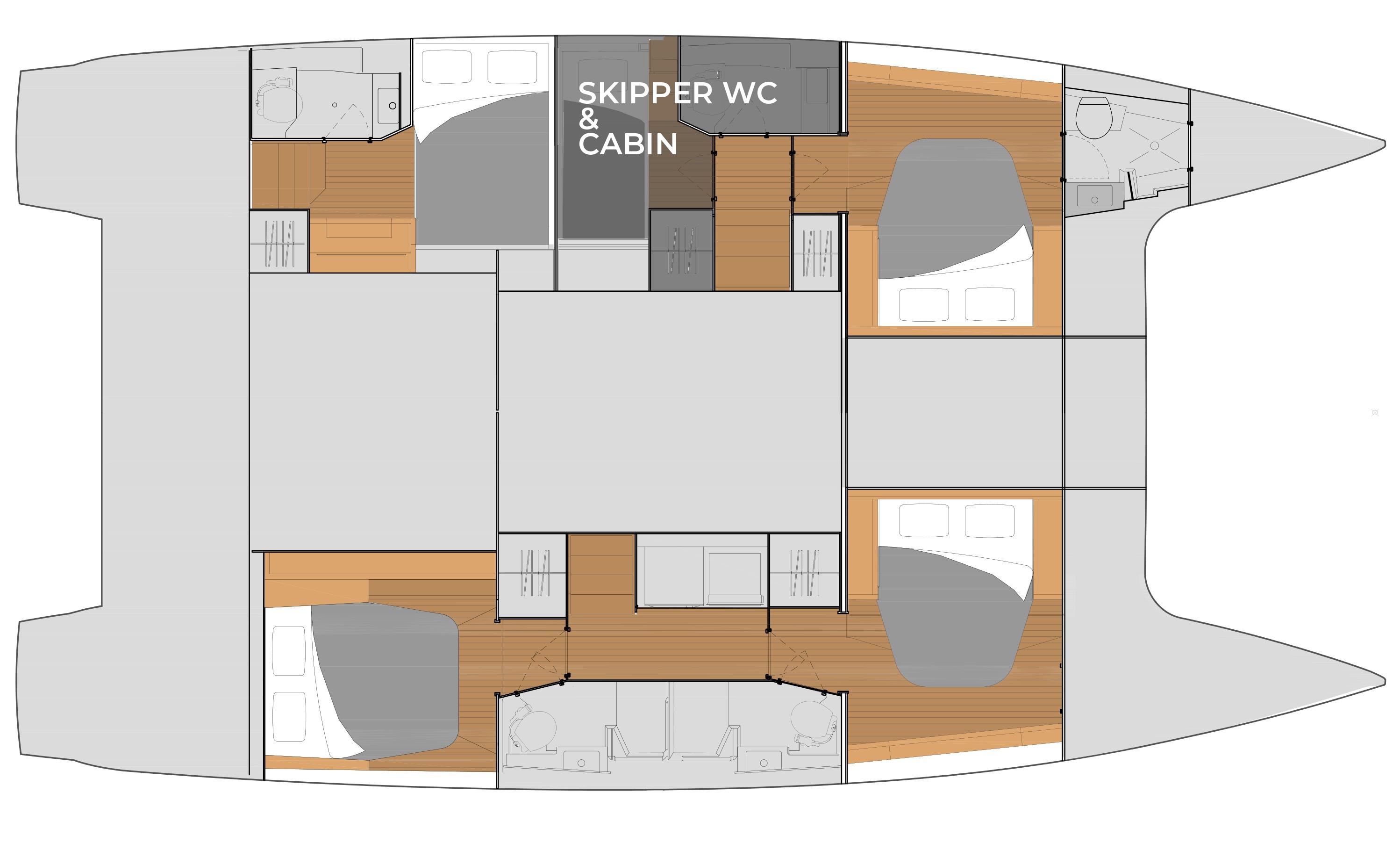 Fountaine Pajot Tanna 47 - 5 + 1 cab., picture 2