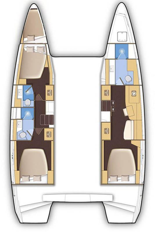 Lagoon 42 - 3 + 1 cab., picture 2