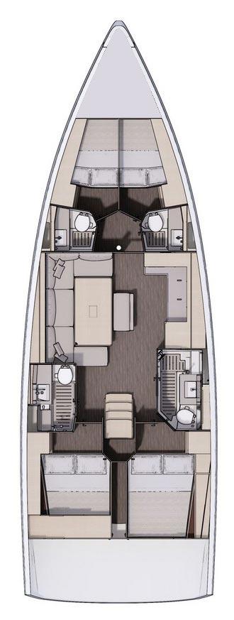 Dufour 470 - 4 cab., picture 2