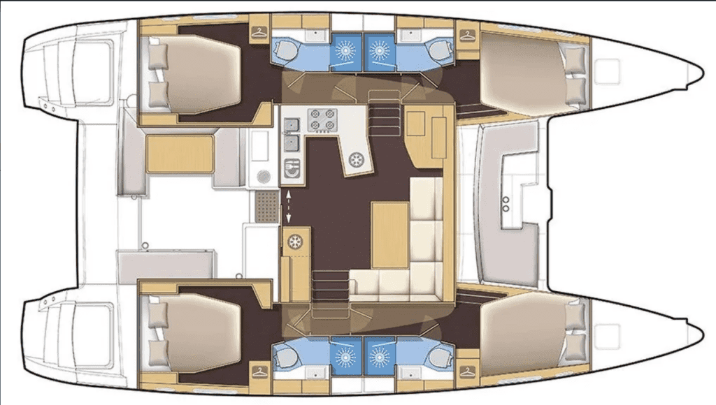 Lagoon 450 - 4 cab. - Pura Vida, picture 2