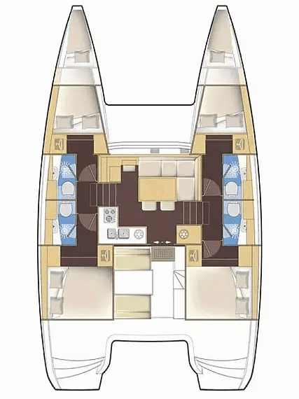 Lagoon 40 - 4 + 2 cab, picture 2