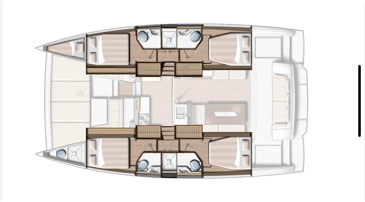 Fountaine Pajot Astrea 42 - 4 + 2 cab., picture 17