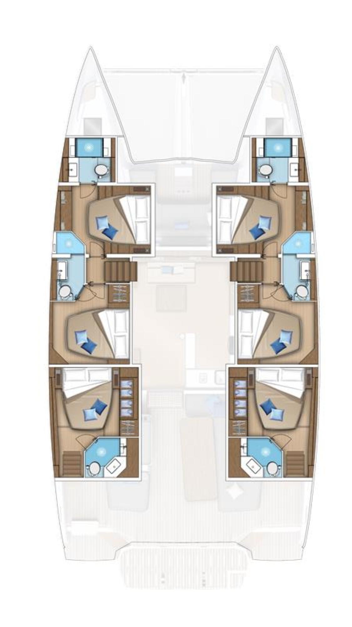 Lagoon 55 - 6 + 2 cab., picture 2