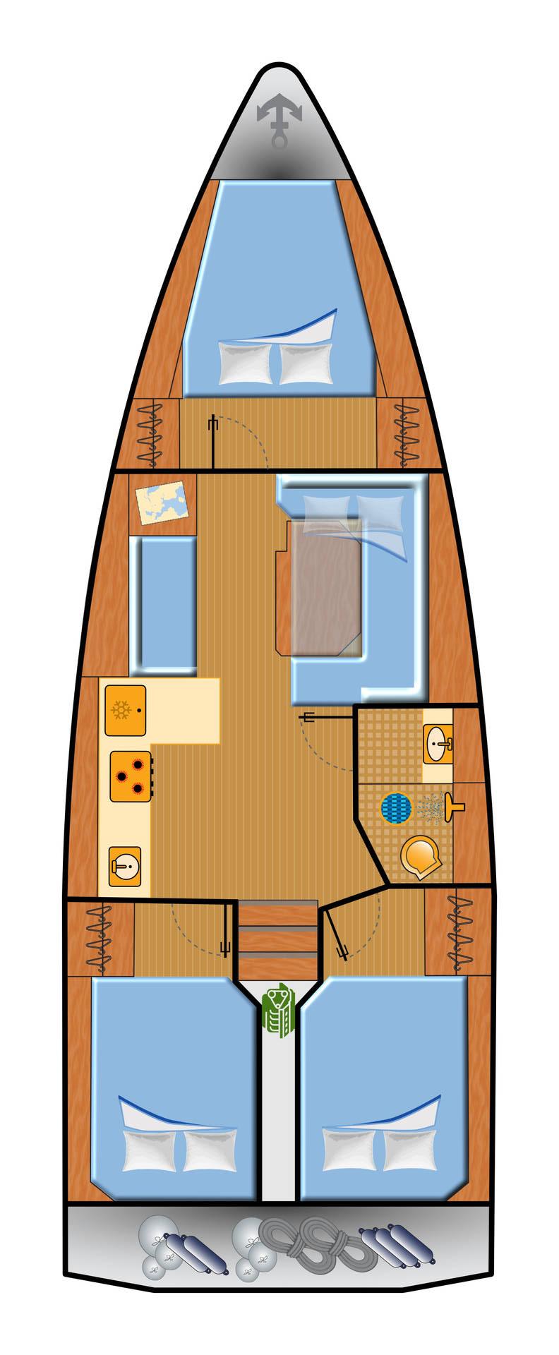 Bavaria C38, picture 2