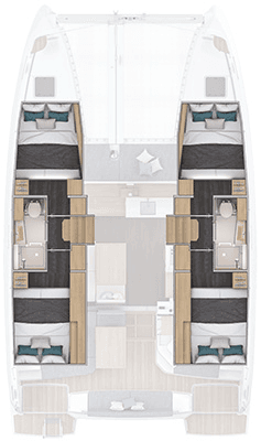 Lagoon 38 - 4 + 2 cab., picture 2