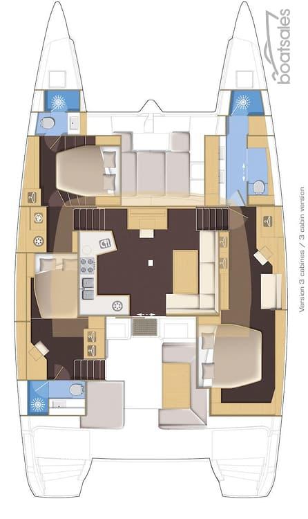 Lagoon 40 - 3 + 2 cab, picture 2