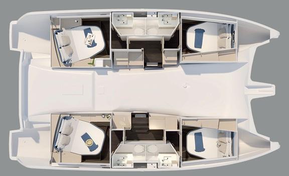 Fountaine Pajot FP 41 Quatuor 3, picture 2