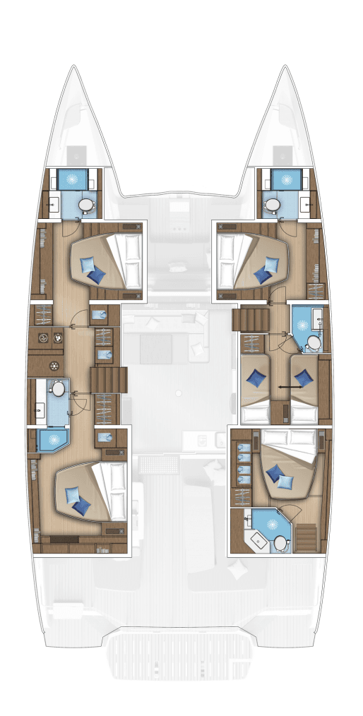 Lagoon 55 - 5 + 2 cab., picture 2