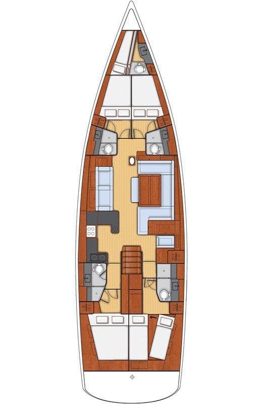 Oceanis 60 - 4 + 1 cab., picture 2