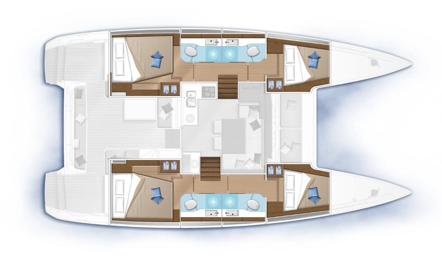 Lagoon 40 - 4 + 2 cab, picture 2