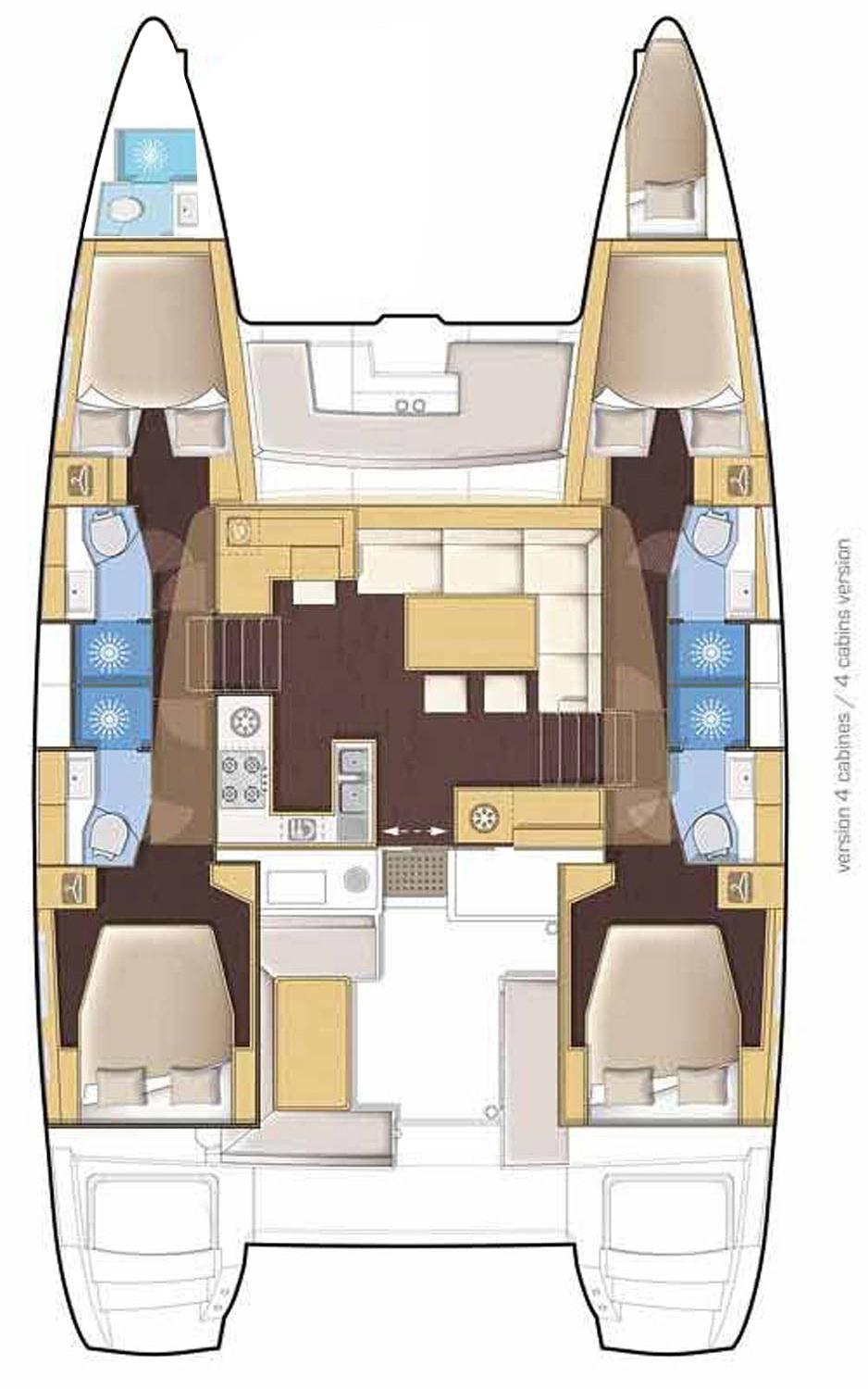 Lagoon 46 Fly, picture 2