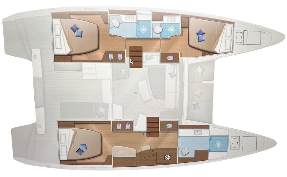 Lagoon 42 Millenium, picture 2