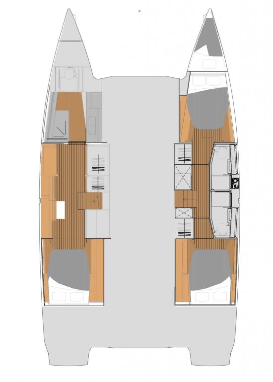 Fountaine Pajot Elba 45 - 3 cab. - White Bird, picture 2