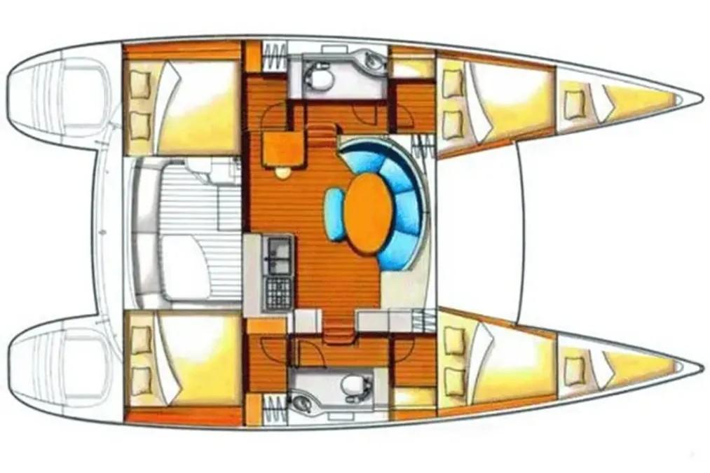 Lagoon 380 - 4 + 2 cab., picture 2