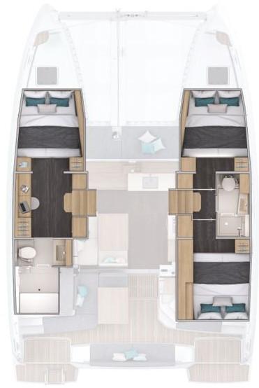 Lagoon 38 - 3 + 2 cab., picture 2