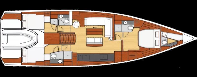 Oceanis Yacht 62 - 3 + 1, picture 12