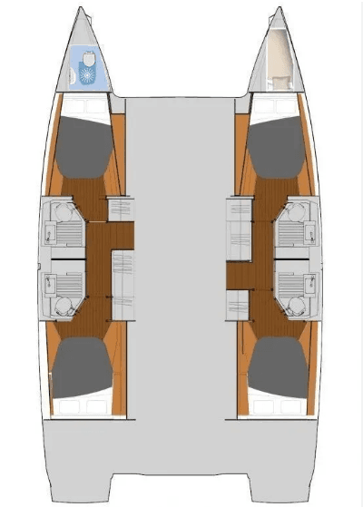 Fountaine Pajot FP 41 Quatuor 4, picture 2