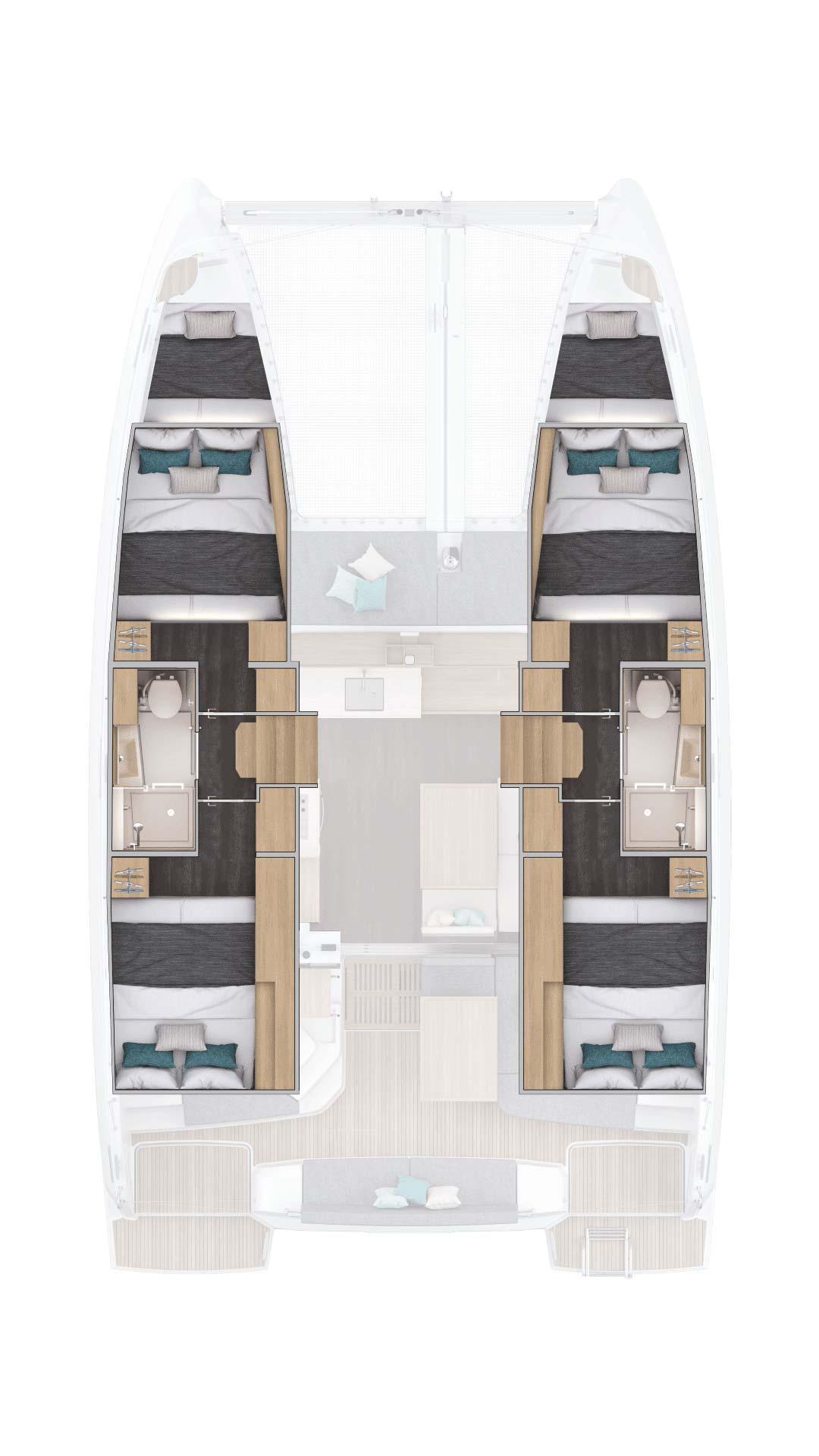 Lagoon 38 - 4 + 2 cab., picture 4