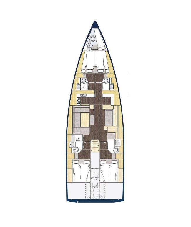 Bavaria C57 - 4 + 1 cab., picture 2