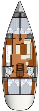 Sun Odyssey 44i, picture 2