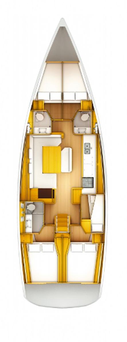 Sun Odyssey 519 - 5 cab., picture 2