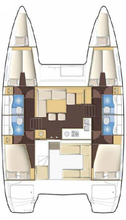 Lagoon 400 S2, picture 2